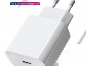 լիցքավորման կոճ 20w Adapter iPhone 12