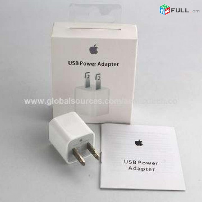 original usb koch  iphone 6 լիցքաորման կոճ գլխիկ