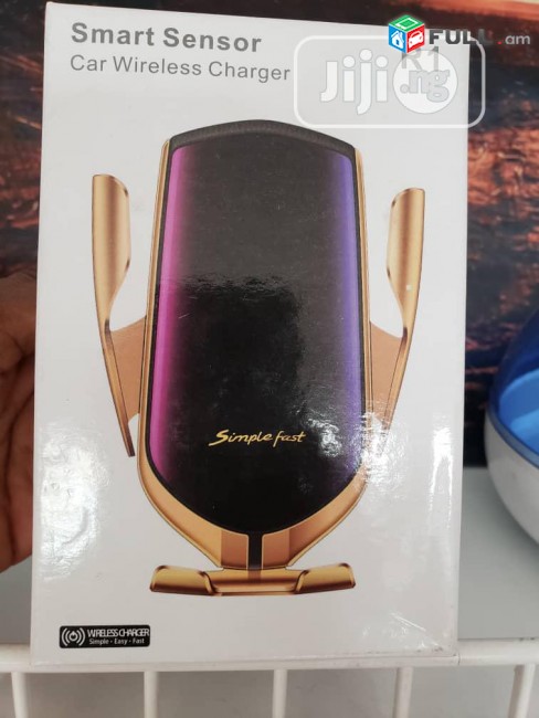 Մեքենայի հեռախոսի բռնիչ՝  Wireless charge ՝ Touch control   держатель --Model R1