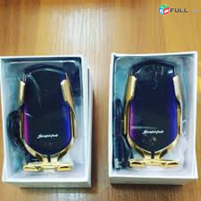 Մեքենայի հեռախոսի բռնիչ՝  Wireless charge ՝ Touch control   держатель --Model R1