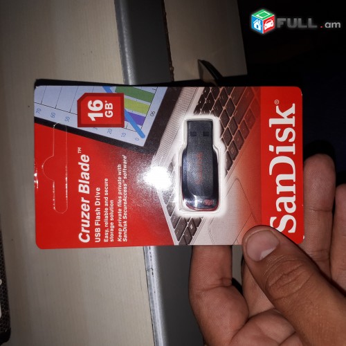 ֆլեշկա Sandisk 16 gb usb 2 флешка Usb Flesh  ֆլեշկա  	