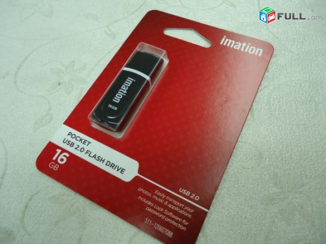 16 гб флешка imation  ֆլեշկա  16 gb usb 2	