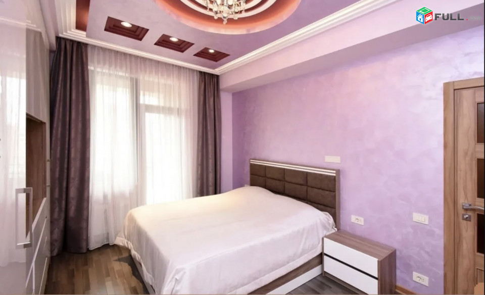 IN0242 Վարձով 3 սենյականոց բնակարան նորակառույց շենքում Բյուզանդի փողոցում