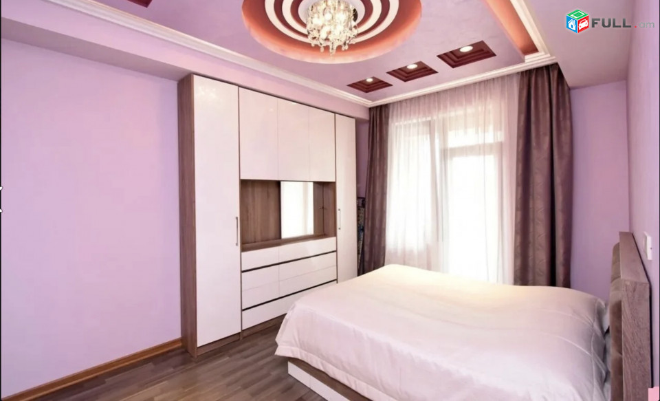 IN0242 Վարձով 3 սենյականոց բնակարան նորակառույց շենքում Բյուզանդի փողոցում