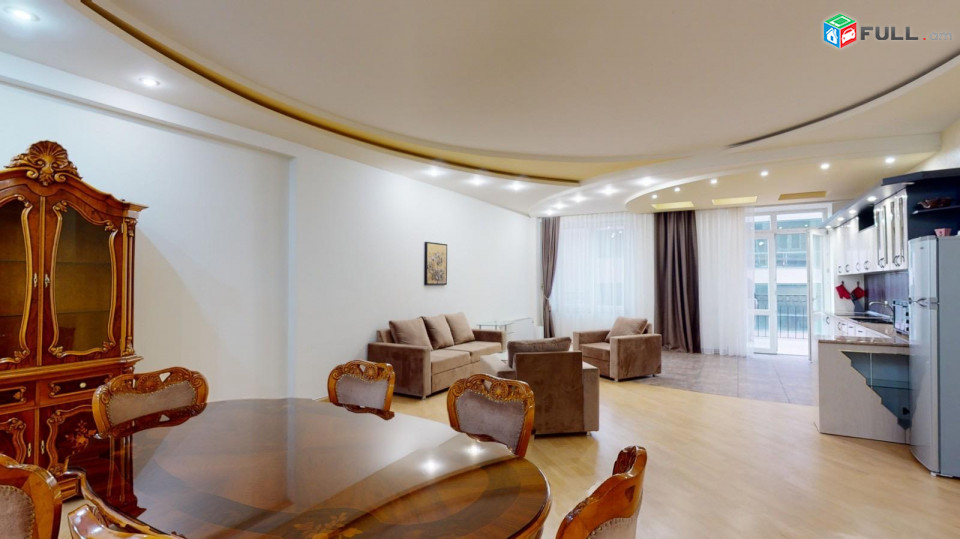 IN0675   Վարձով 4  սենյականոց բնակարան նորակառույց շենքում Հյուսիսային պողոտայում