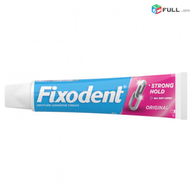 Fixodent Ատամի պրոթեզի սոսինձ Клей для зубных протезов