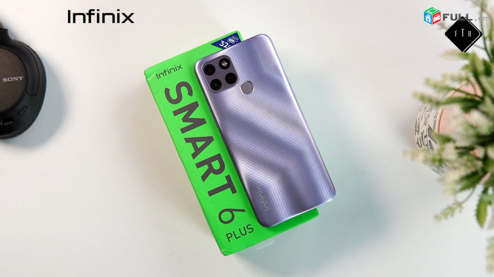 Infinix Smart 6, 32 GB 5000mah լրիվ նոր