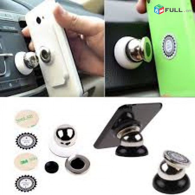 Magnetic Car Mobile Holder Stand for Dashboard & Windshield