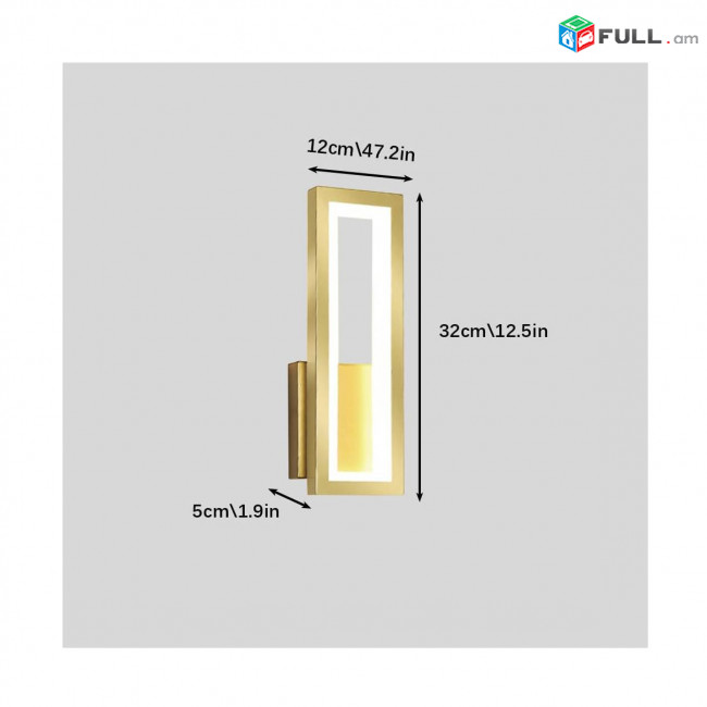 Պատի LED լամպեր, светодиодные настенные светильники EVA11-13-39