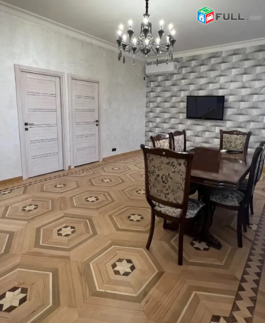A0002-121/ Վարձով 3 սենյականոց բնակարան Կենտրոնում