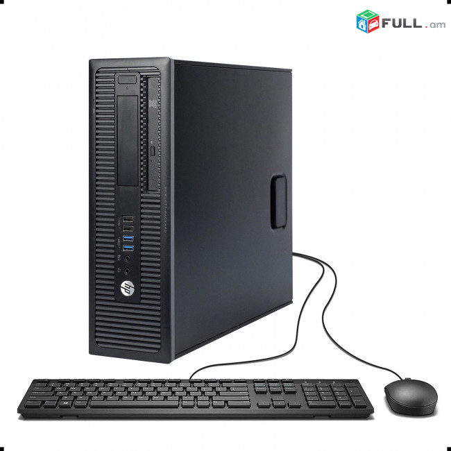 HP ProDesk Computer, Համակարգիչ, Компьютер Core I7 (7700) /240GB SSD/ 8GB RAM/ DVD-RW + 2 տարի երաշխիք