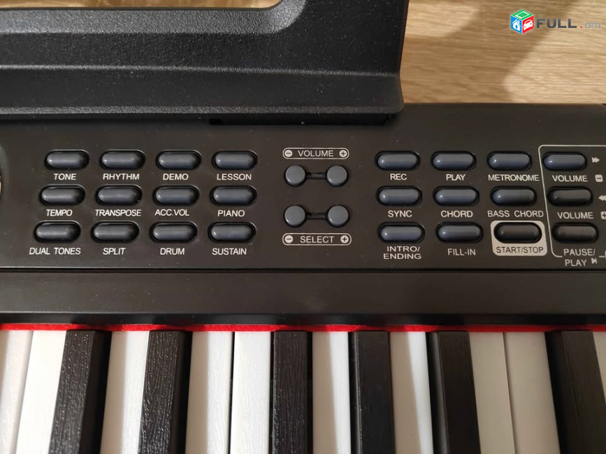 Սինթեզատոր E-Piano USB + Bluetooth + MIDI 61 էլեկտրո դաշնամուր ականջակալով
