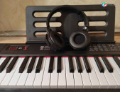 Սինթեզատոր E-Piano USB + Bluetooth + MIDI 61 էլեկտրո դաշնամուր ականջակալով
