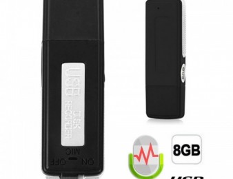 Juchok fleshka 8GB - диктофон (barcrakarg)