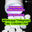 SALBUTAMOL Albuterol Ventolin 20MG x 100 Tablets CAS 18559-94-9