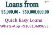 WE FAST APPROVED ANY TYPES OF LOANS HERE