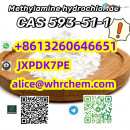 Factory supply CAS 593-51-1 Methylamine hcl safe delivery telegram:@alicezhang